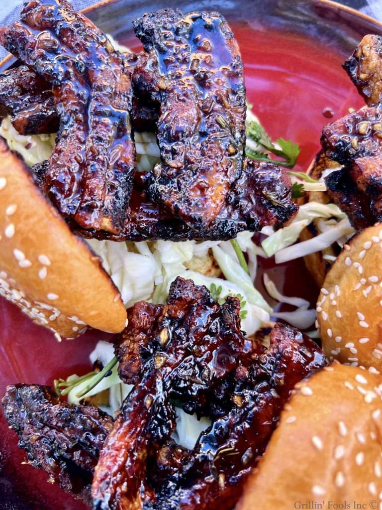 Crispy Grilled Pork Belly Sandwich