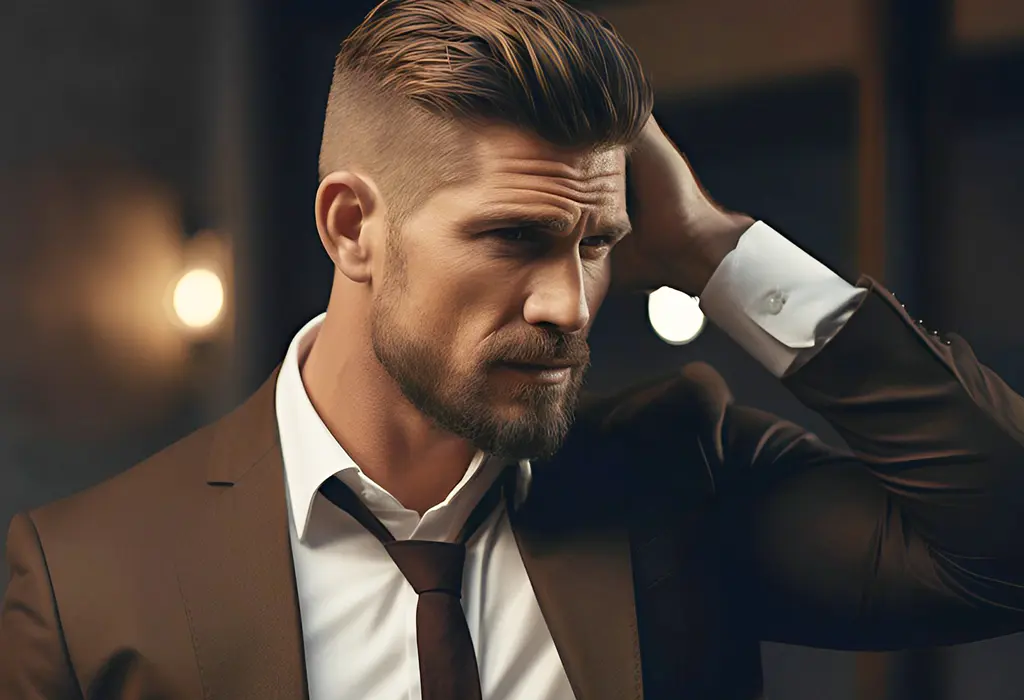 haircut for men with thinning hair