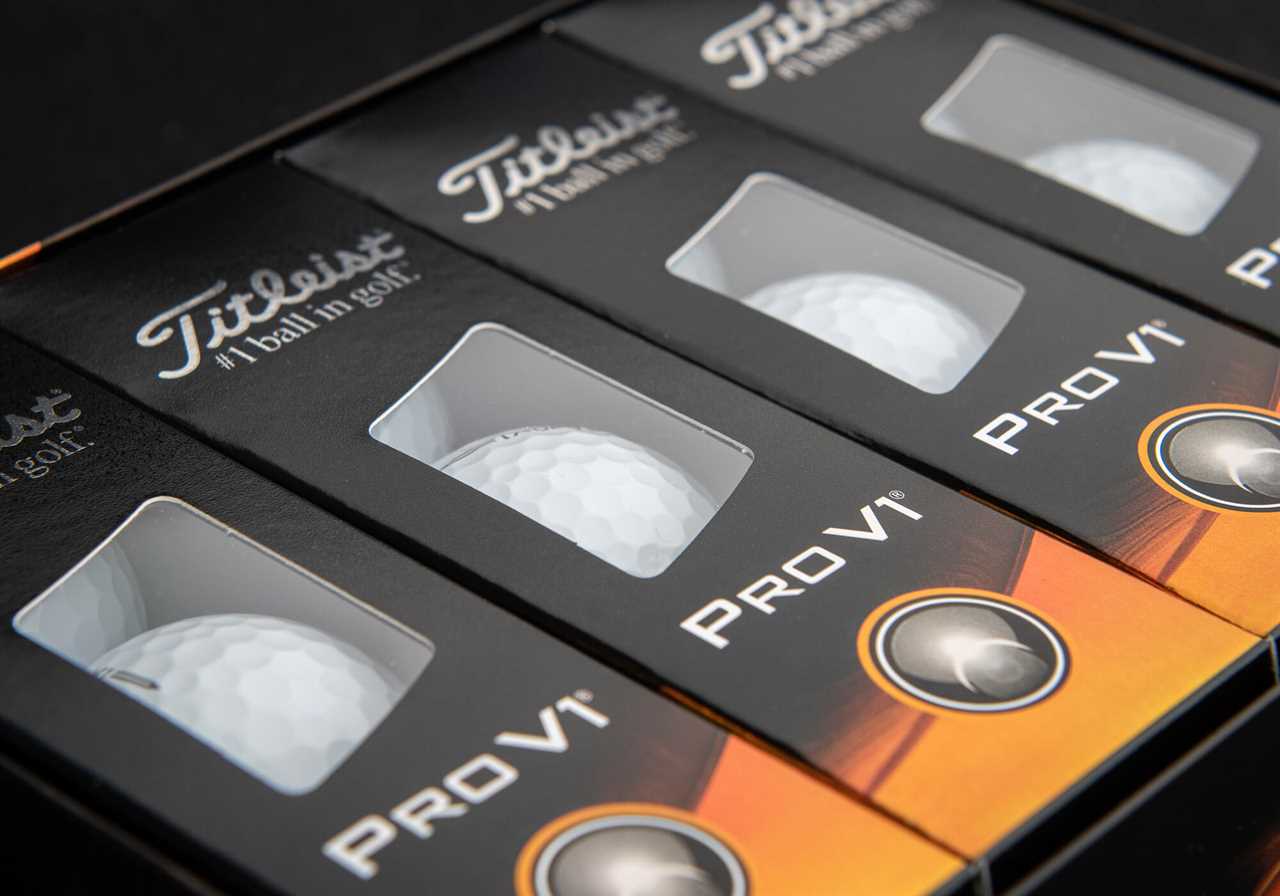 sleeves of the 2023 Titleist Pro V1
