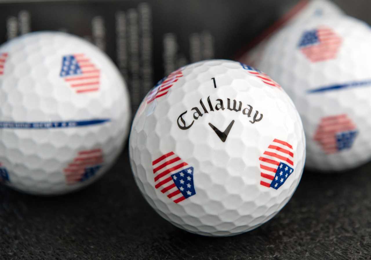 Callaway Chrome Soft USA TruTrack Golf Balls