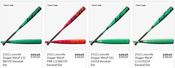 FLASH Sale on Select Louisville Slugger & DeMarini Fastpitch Bats & more!