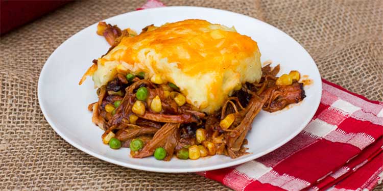 Pulled Pork Shepherd’s Pie