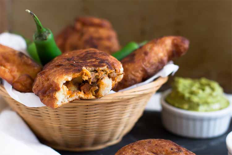 Shredded Pork Empanadas with Adobo Aioli Dip