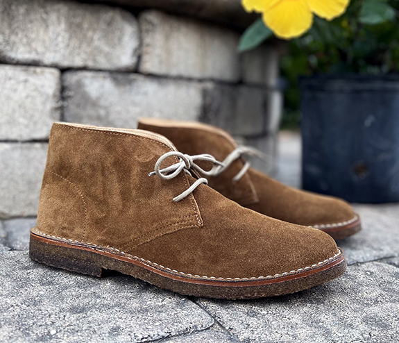 Todd Snyder Nomad Chukka Boots in Suede