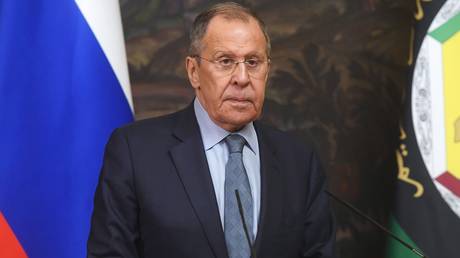 Russian Foreign Minister Sergey Lavrov