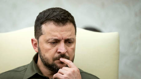 Ukrainian President Vladimir Zelensky