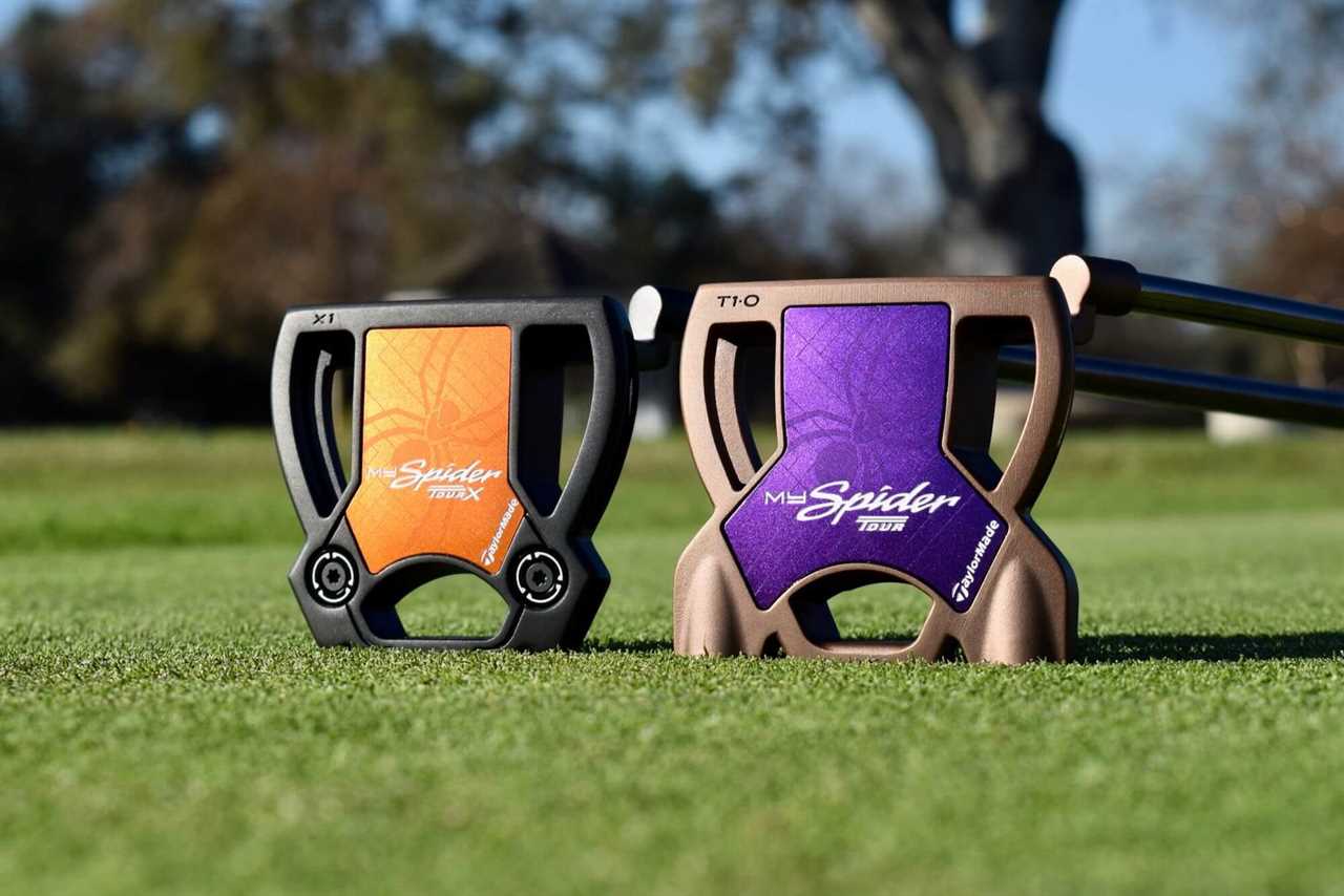 Taylormade MySpider Tour X and Stock Tour X Soles