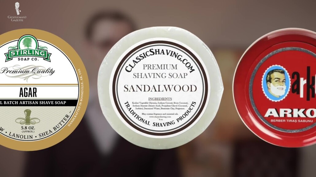 Shaving soaps