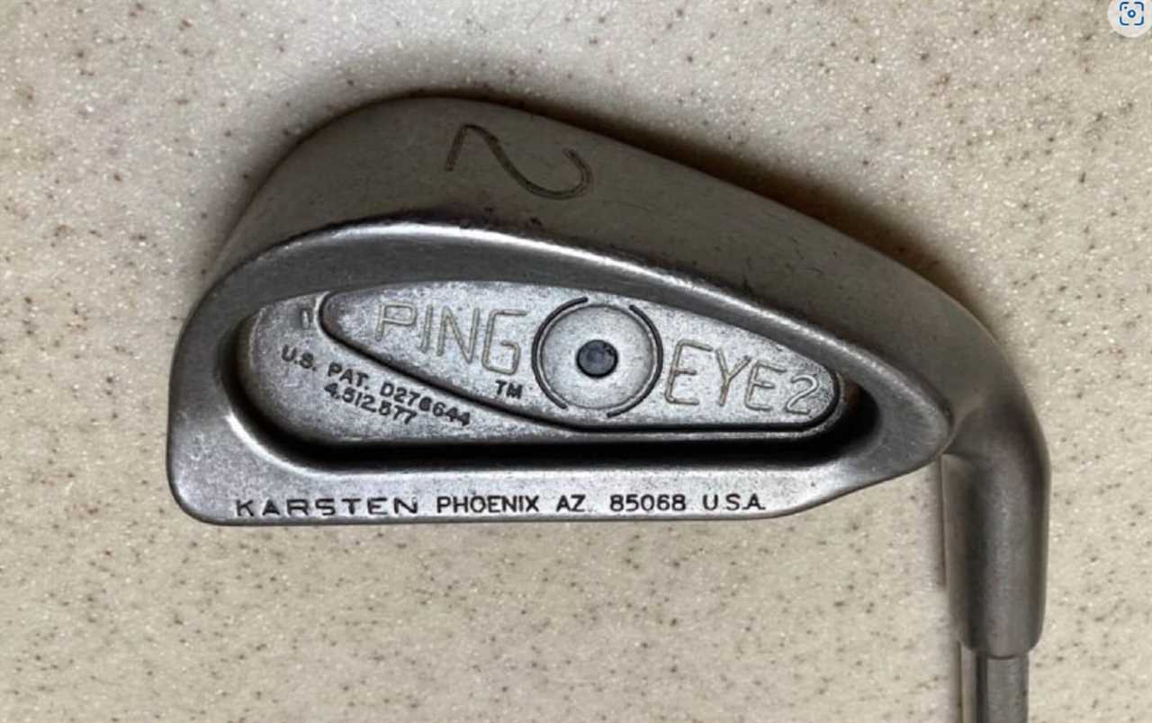 An image of the PING Eye 2 golf iron.