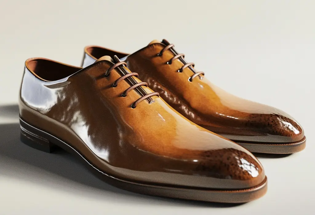 wholecut oxfords closed lacing