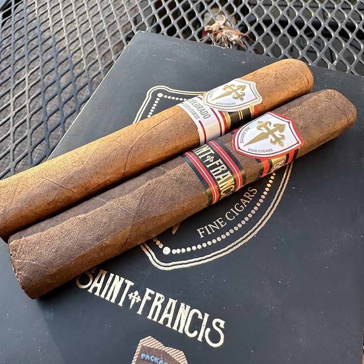 All Saints Saint Francis Cigars On Cigar Box