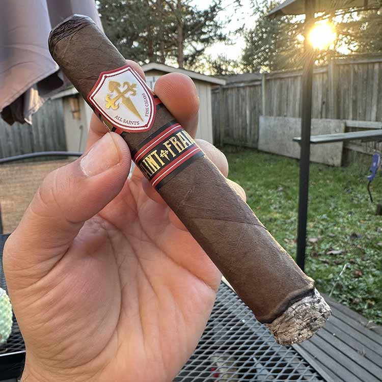 Smoking First Third Saint Francis Cigar Review