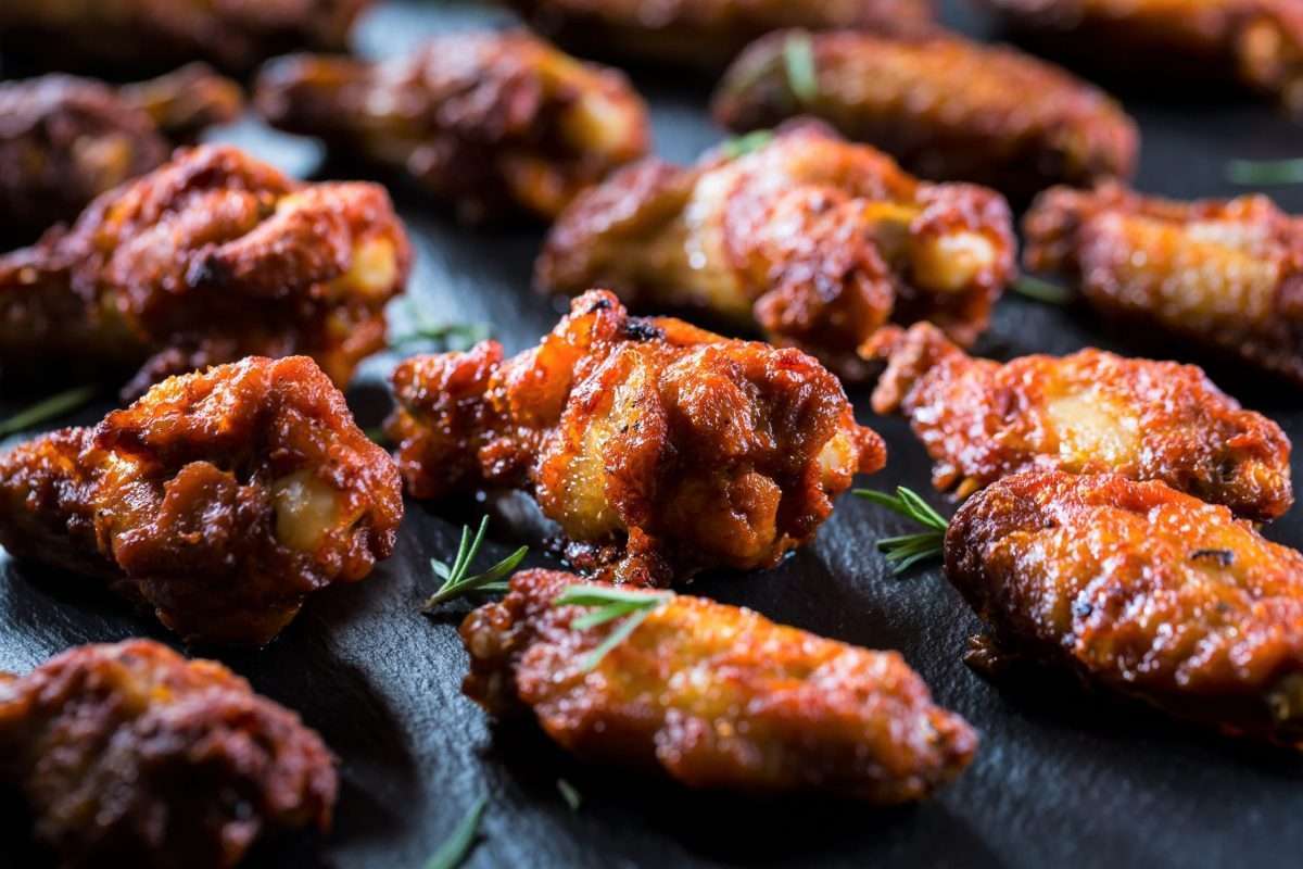 Grilled Old Bay Chicken Wings