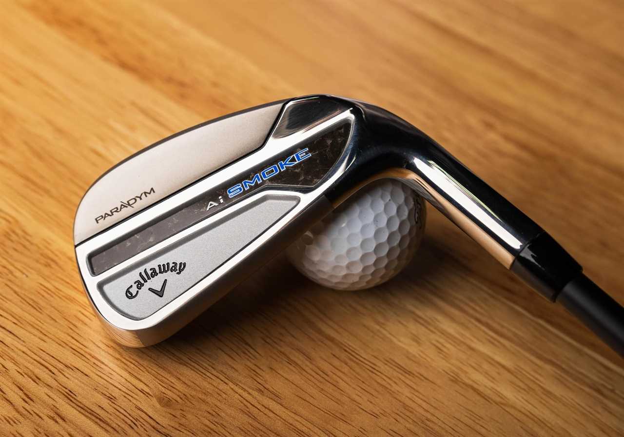 Callaway Paradym Ai Smoke irons.