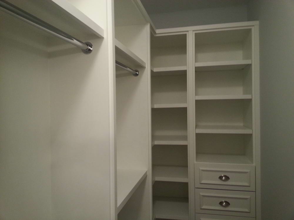Shelving and Storage in Basement Finishing Project