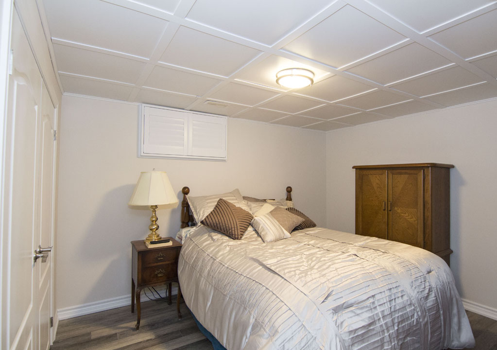 Second bedroom basement renovation Etobicoke
