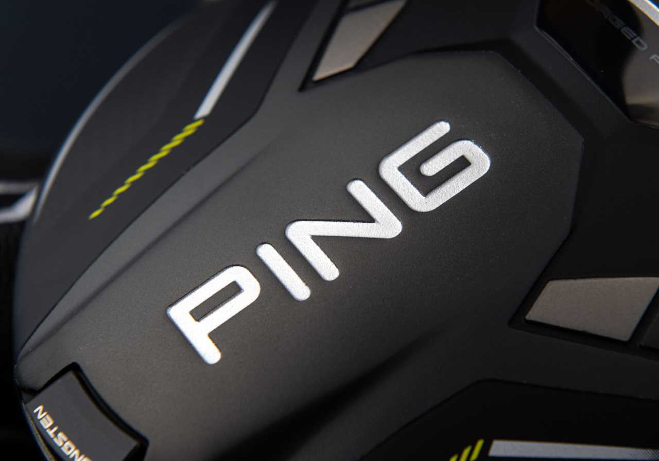 A closeup of the PING G430 MAX 10K Driver Sole