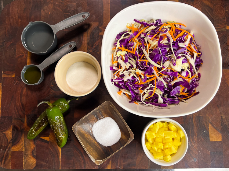 slaw ingredients