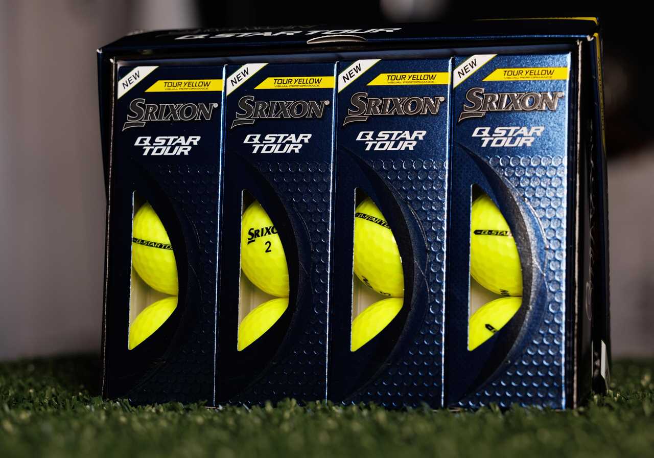 Srixon q star tour golf balls