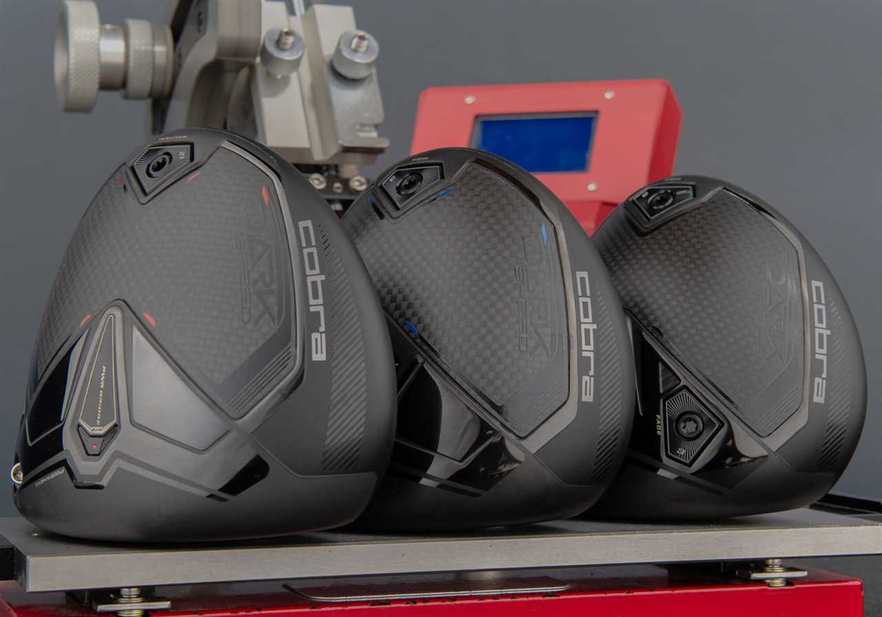 The 3 models within the COBRA Darkspeed Driver family