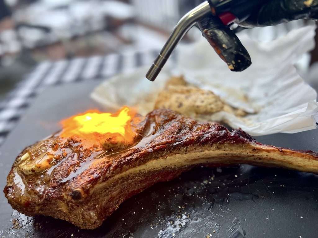 Reverse Sear Tomahawk Steak Recipe