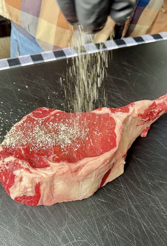 Reverse Sear Tomahawk Steak Recipe