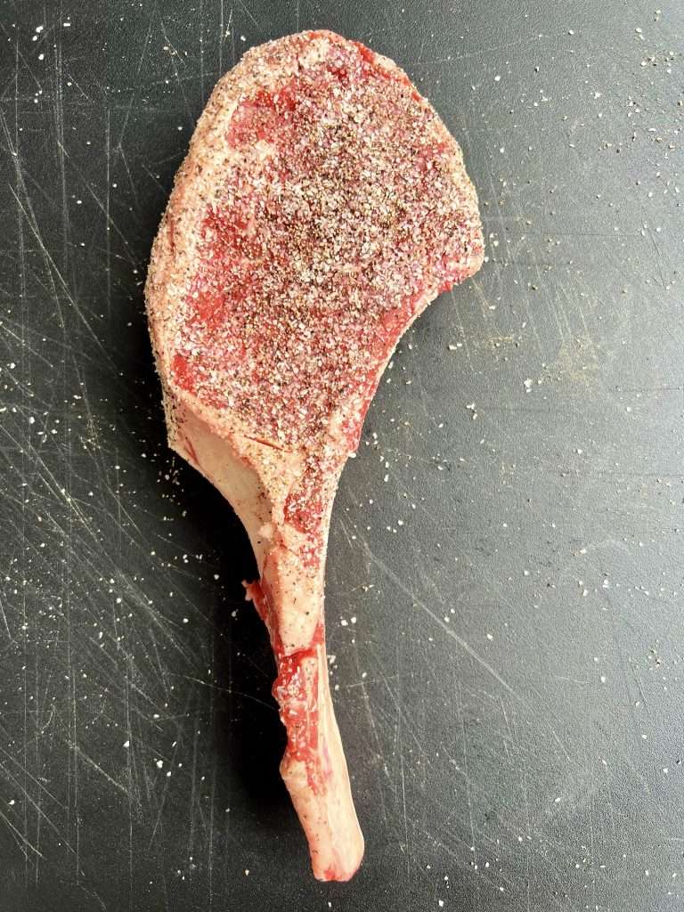 Reverse Sear Tomahawk Steak Recipe