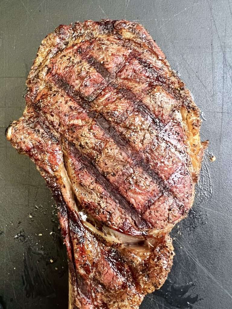 Reverse Sear Tomahawk Steak Recipe