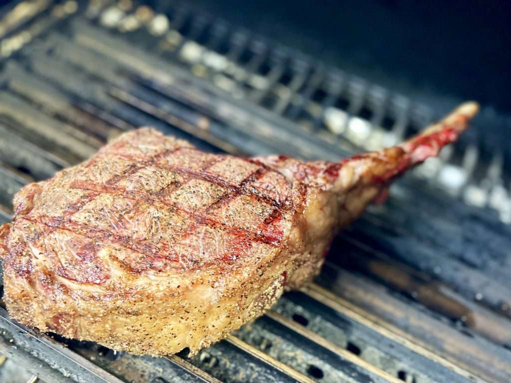 Reverse Sear Tomahawk Steak Recipe