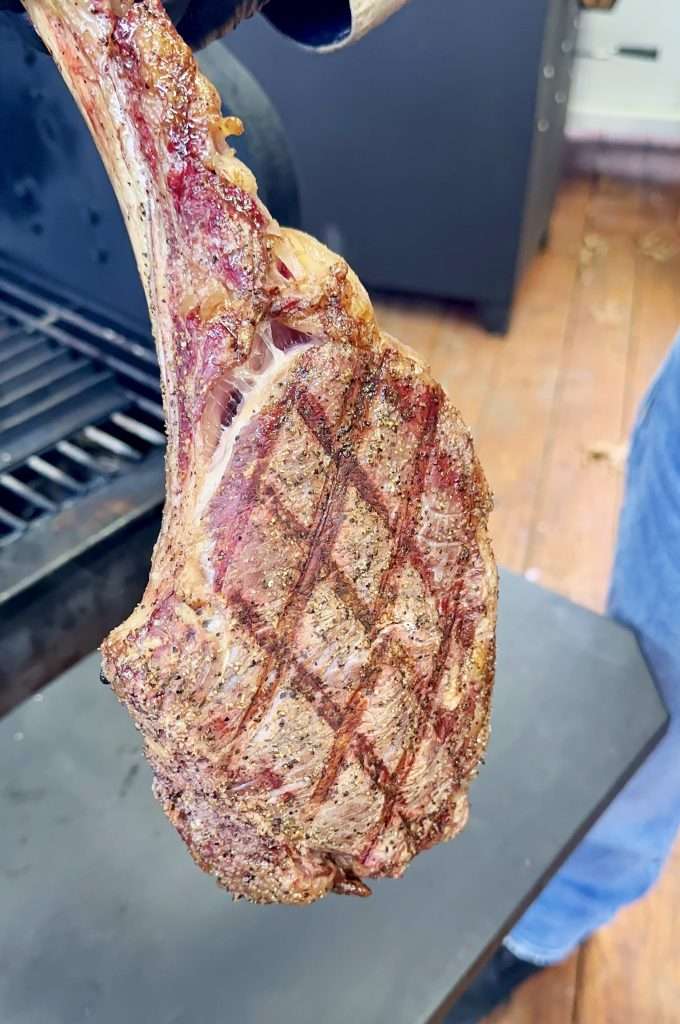 Reverse Sear Tomahawk Steak Recipe