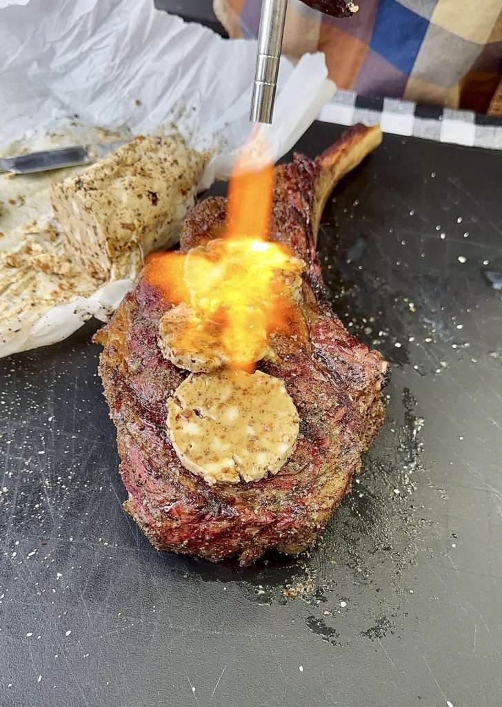 Reverse Sear Tomahawk Steak Recipe