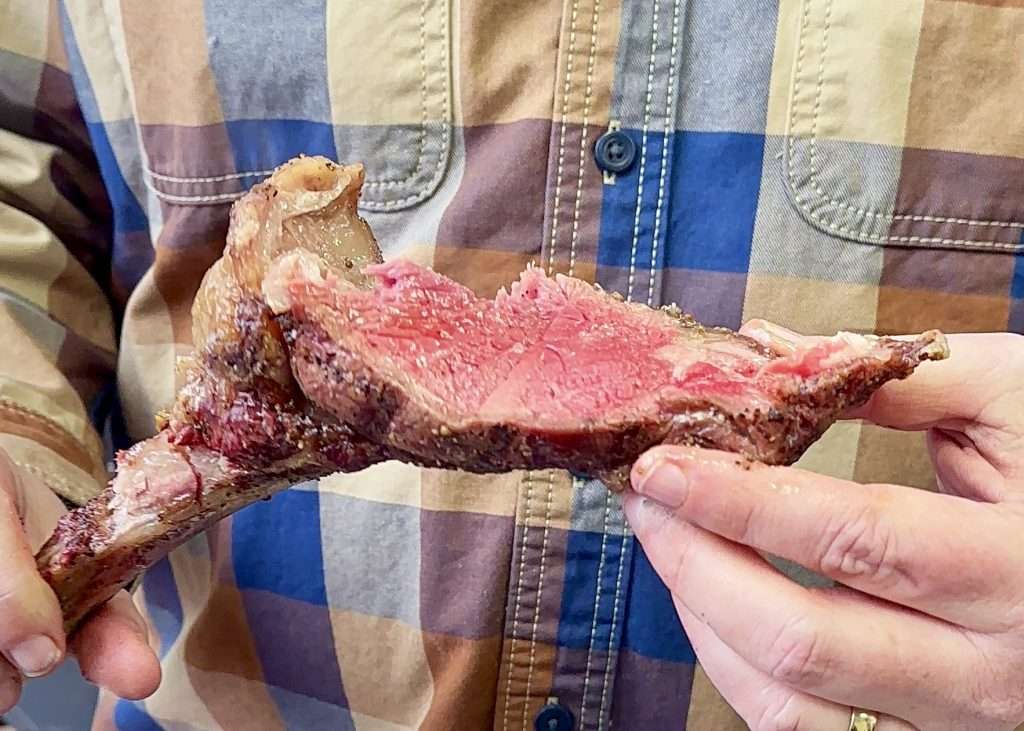 Reverse Sear Tomahawk Steak Recipe