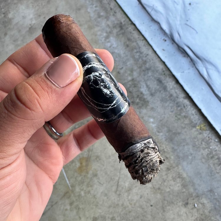 BLTC Lawless Ash Backbone While Smoking