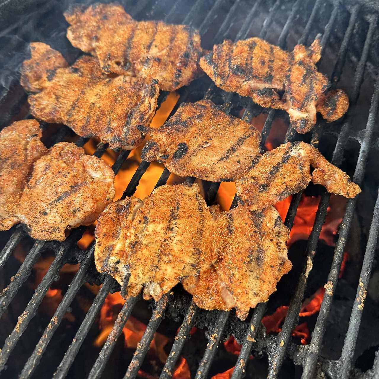 Grilled Chicken Thighs