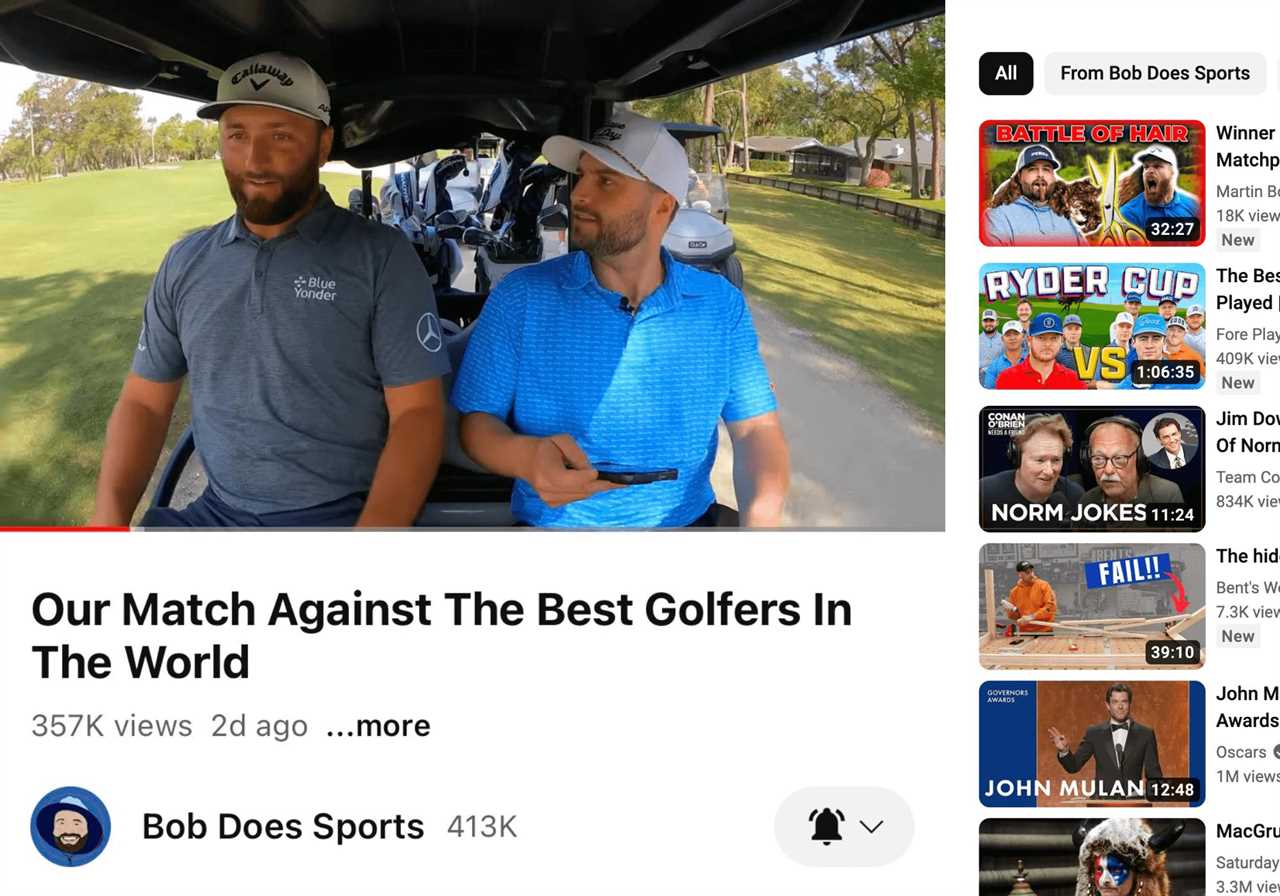 The Rise of YouTube Golf: Why is On-Demand Golf so Popular? 