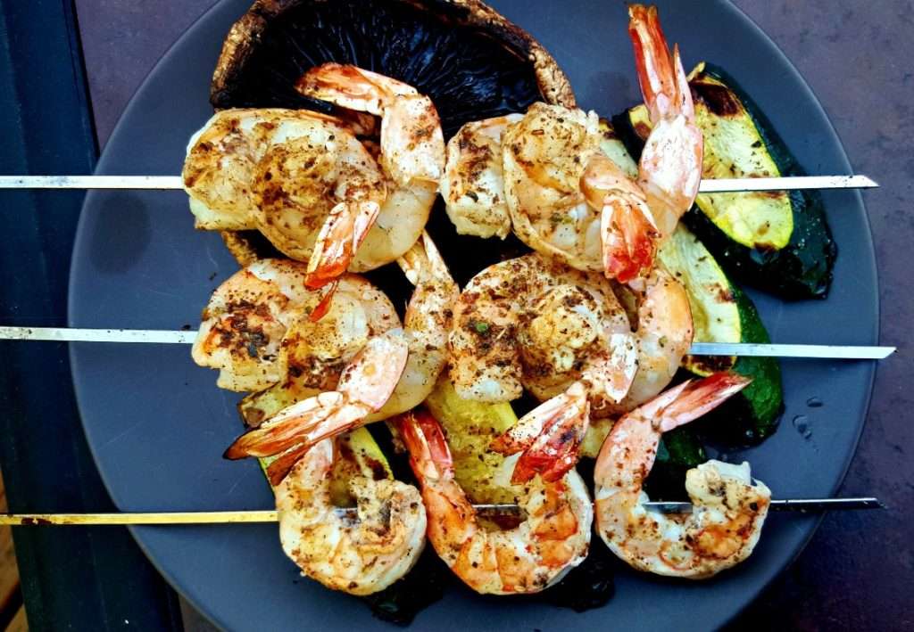 Grilled Za'atar Shrimp