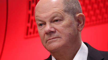 German Chancellor Olaf Scholz