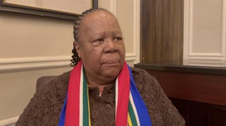 South African Foreign Minister Naledi Pandor