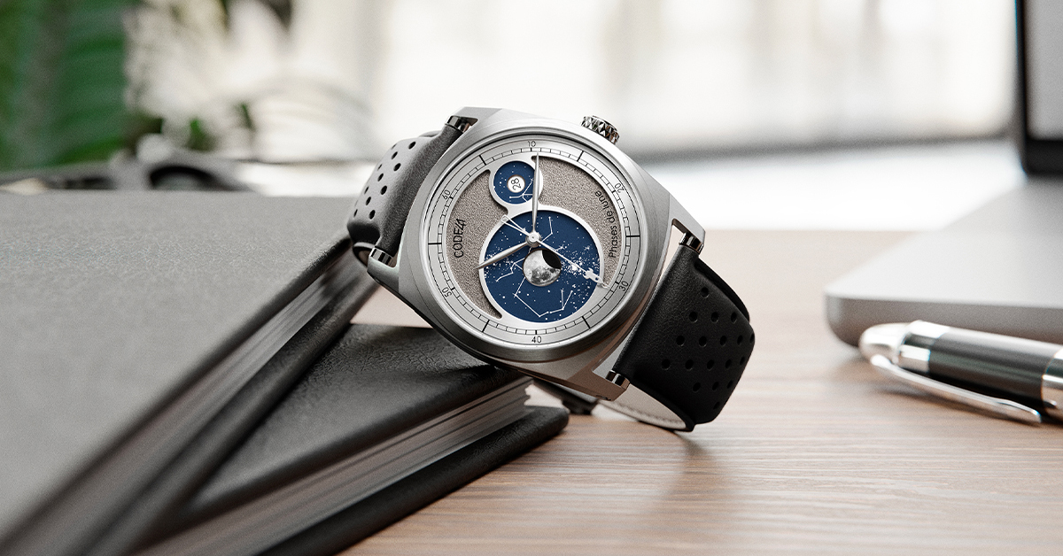 This Modern Men’s Moonphase Watch Is Superb Value For Money