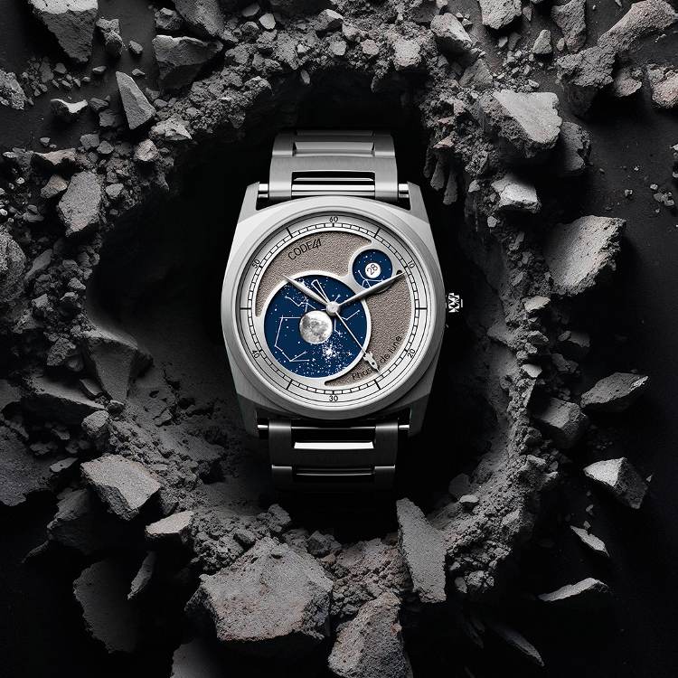 CODE41 Moon Inception Watch Steel Bracelet