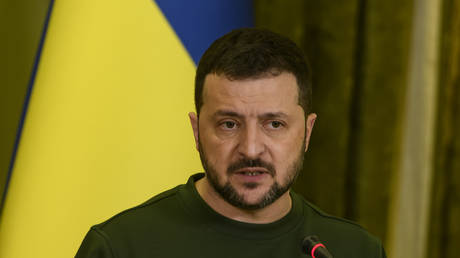 Ukrainian President Vladimir Zelensky