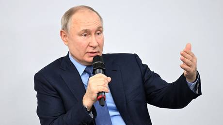 FILE PHOTO: Russian President Vladimir Putin