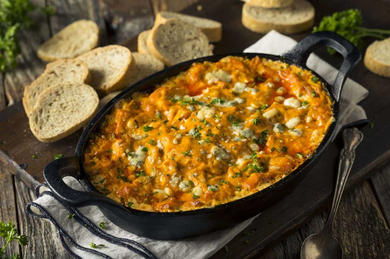 Smoked Buffalo Chicken Dip