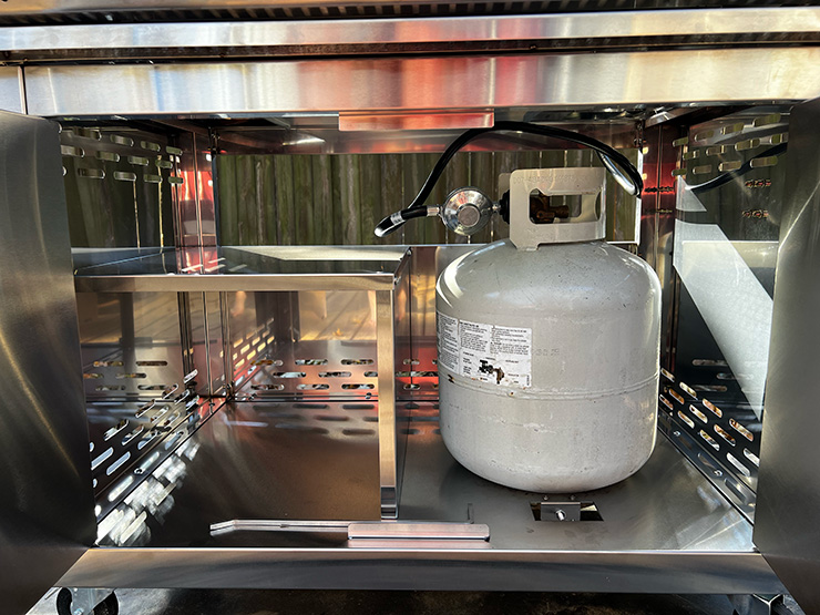 liquid propane gas tank