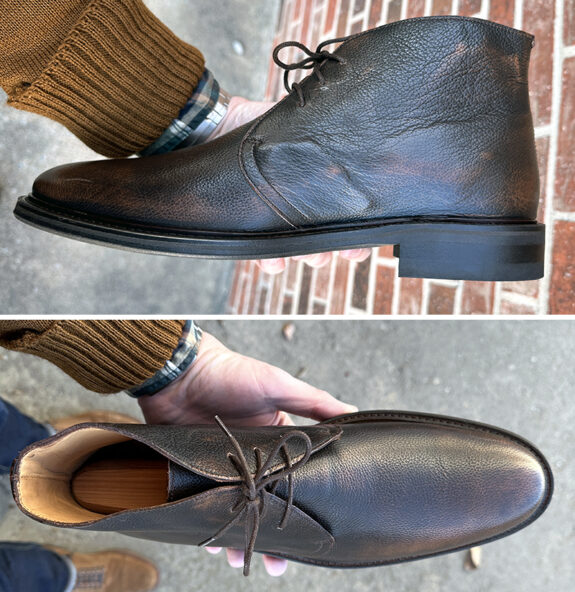 Banana Republic Arturo Leather Chukka Boots