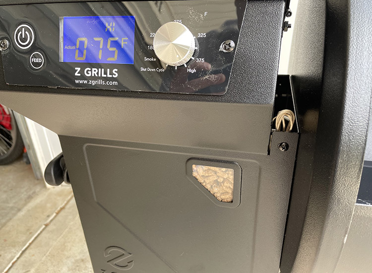 z grills 450b display