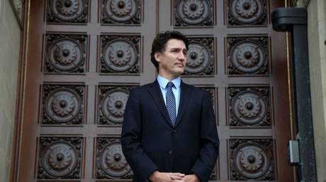 Canadian Prime Minister Justin Trudeau in Ottawa on January 30, 2024.