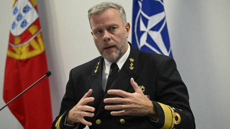 The Chairman of NATO's Military Committee Admiral Rob Bauer.