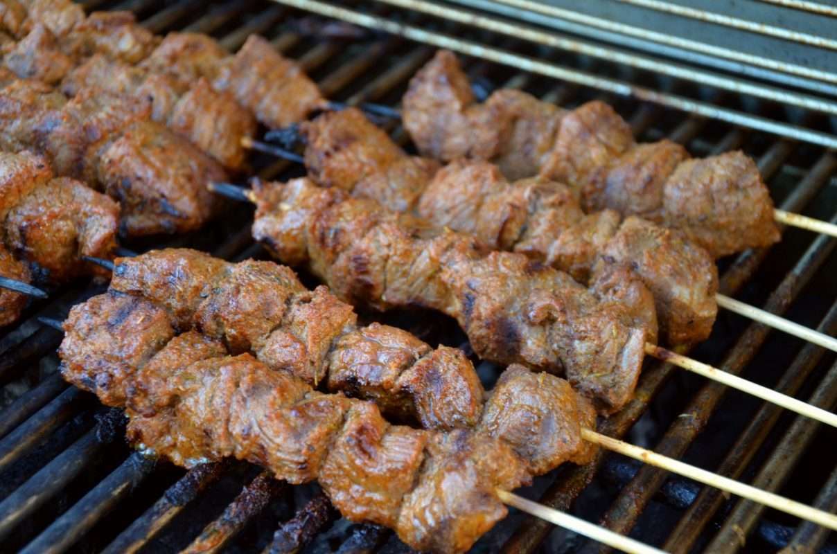 Moroccan Beef Kebabs - Global BBQ Recipes