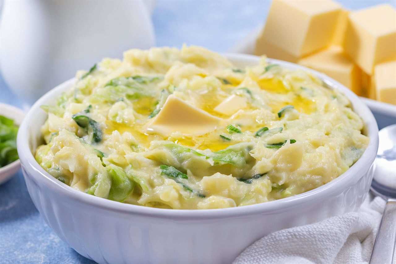 Ultimate colcannon -Irish mashed potatoes